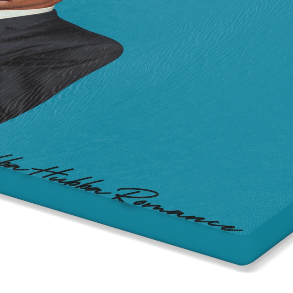 Close-up of cutting board corner showing clean squared edge.