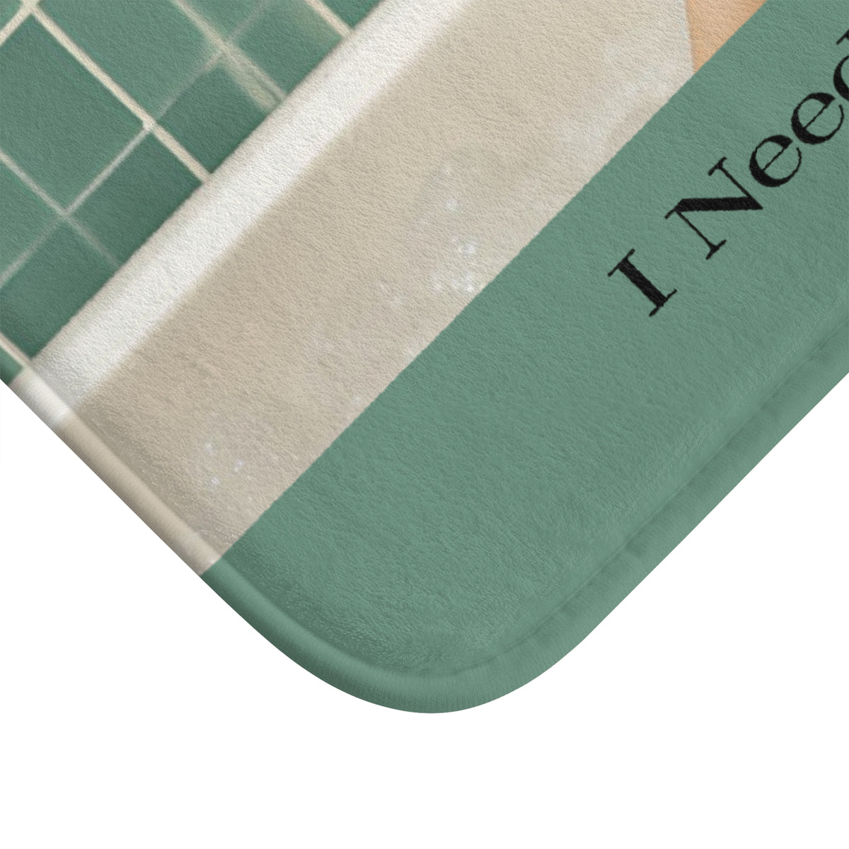 The corner of the mat is displayed to show the finished edges.
.
