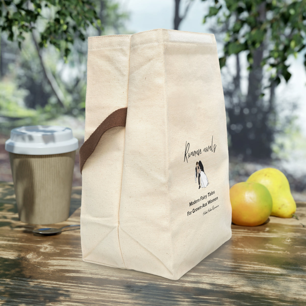 Not Your Childhood Fairy Tales -Cotton Canvas Lunch Bag (Free U.S. Shipping)