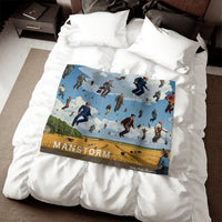 Manstorm – Funny Sweatshirt Blanket for Romance Readers | Free U.S. Shipping