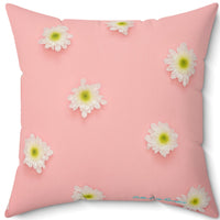 The back side of the pillow features the same background as the front side but no text.


