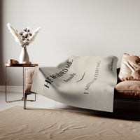 He Warned Me – Sweatshirt Blanket for Romance Readers | Free U.S. Shipping