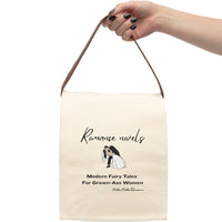 The lunch bag is displayed as if held by a person, with only the hand and arm visible.