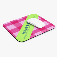When Fiction Beats Real Life – Pink Plaid Ultra-Thin Mouse Pad (Free U.S. Shipping)