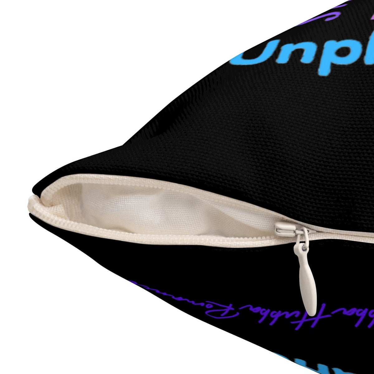 This displays the hidden zipper feature.