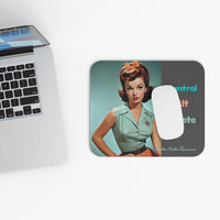 Picture showing mouse pad in relationship to keyboard for sizing reference.

