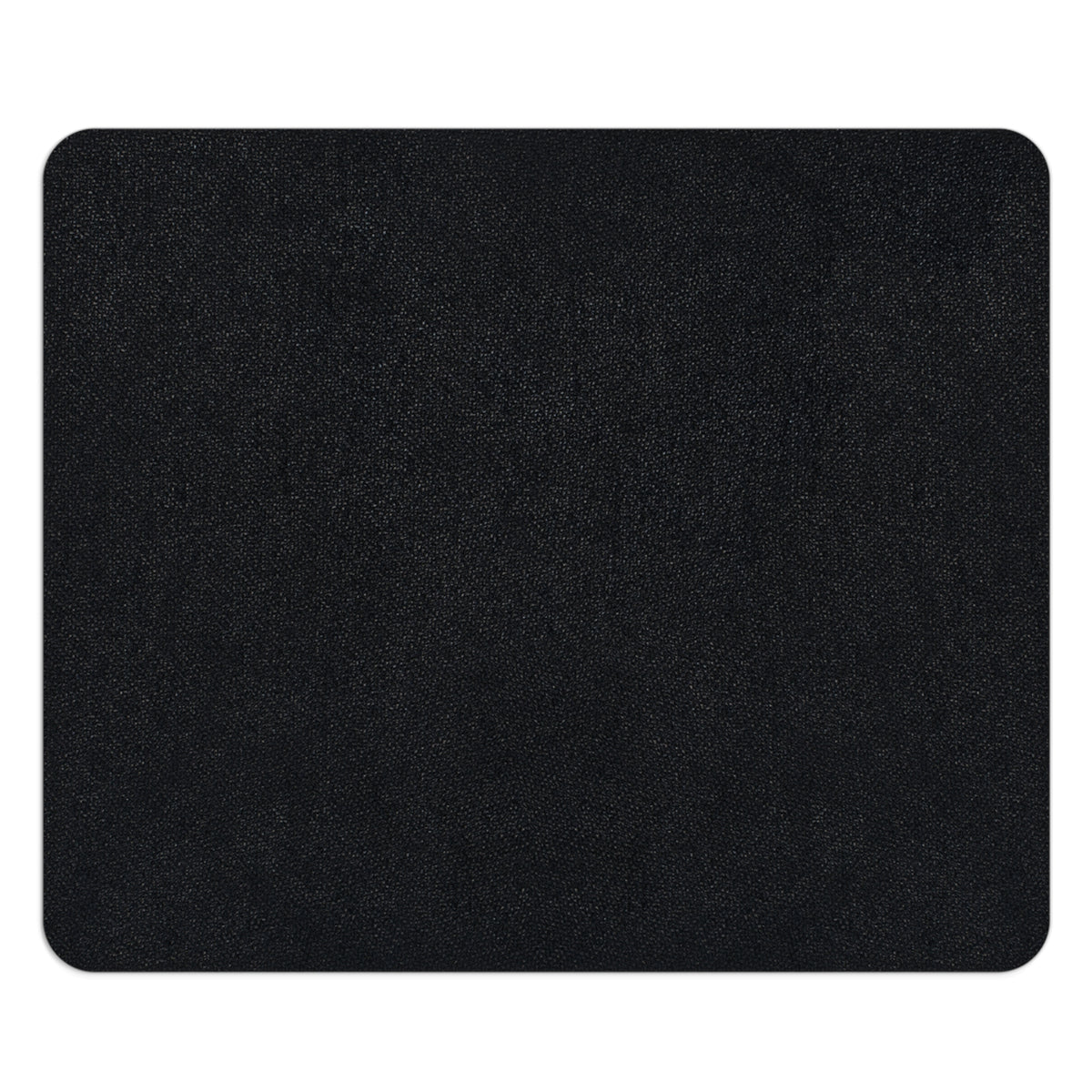 Picture of the black back of the mouse pad.
