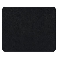 Picture of the black back of the mouse pad.