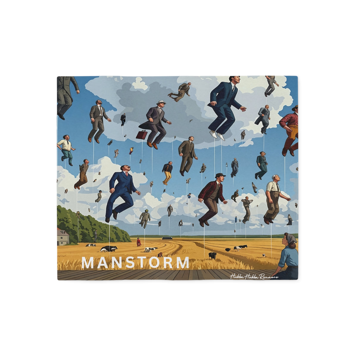 Manstorm – Funny Sweatshirt Blanket for Romance Readers | Free U.S. Shipping