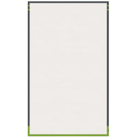 This is the plain cotton back of the kitchen towel being displayed.

