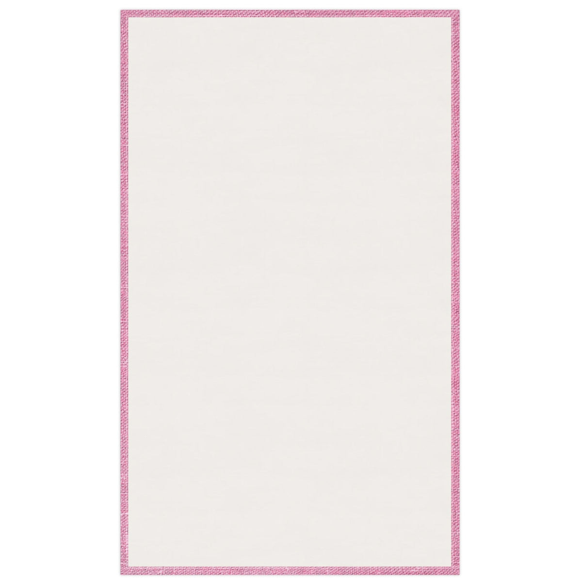 This is the plain cotton back of the kitchen towel being displayed.