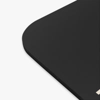close4 up of a cor5ner of a mouse pad.