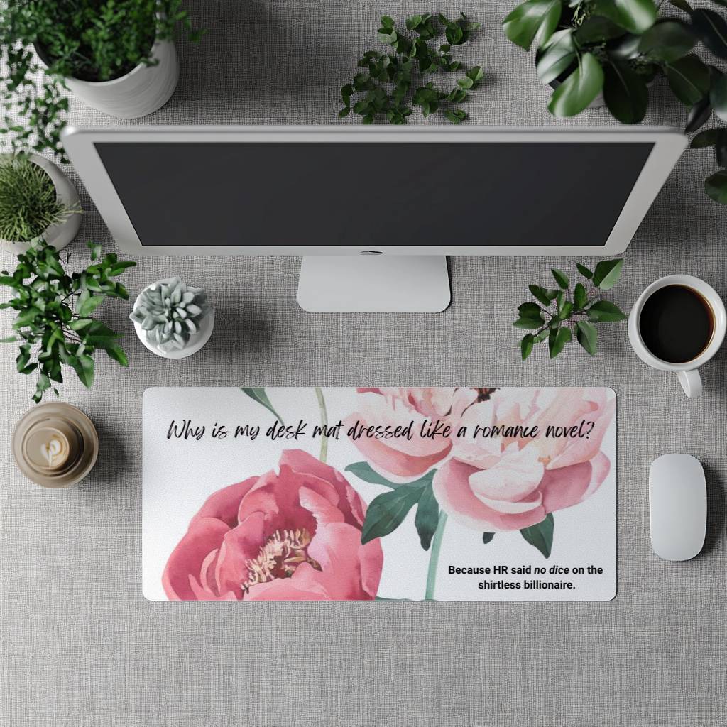 Desk Mats With a Plot Twist