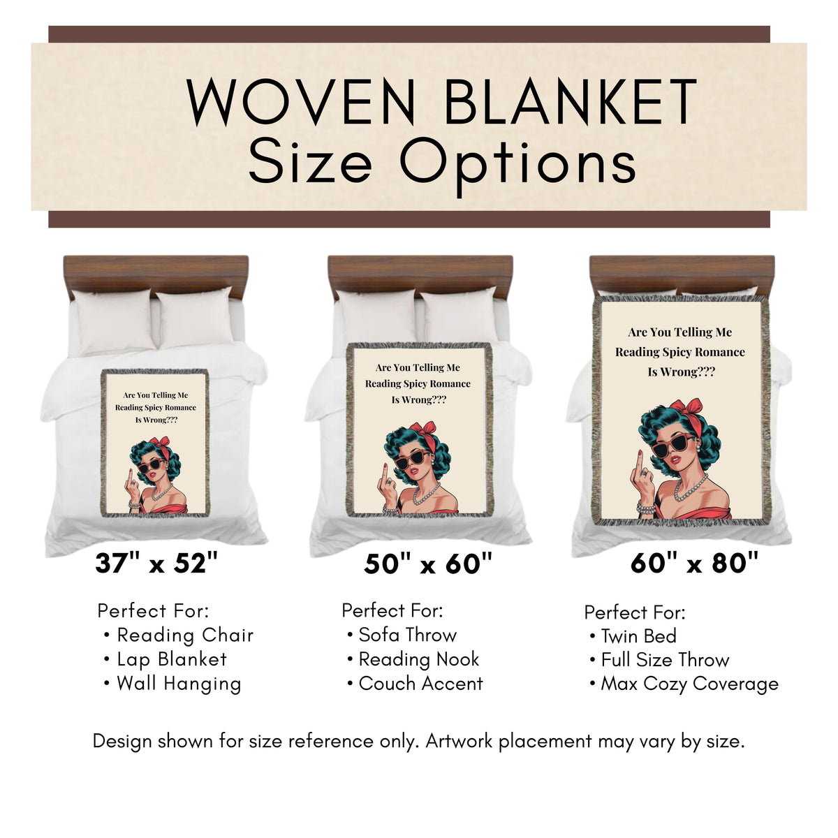 It Feels So Right To Be Wrong - Cozy Woven Cotton Fringed Blanket | Free U.S. Shipping