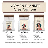 It Feels So Right To Be Wrong - Cozy Woven Cotton Fringed Blanket | Free U.S. Shipping