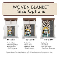 Romance Rebel. Zero Regrets – Woven Blanket for Book Lovers | Free U.S. Shipping